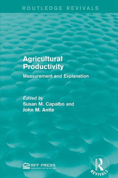 Agricultural Productivity Agricultural Productivity
