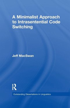 A Minimalist Approach to Intrasentential Code Switching - Macswan, Jeff