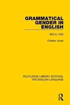 Grammatical Gender in English - Jones, Charles