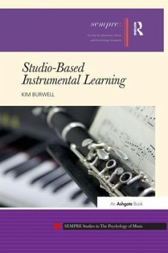 Studio-Based Instrumental Learning. Kim Burwell - Burwell, Kim