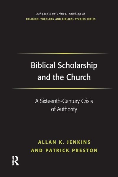 Biblical Scholarship and the Church Biblical Scholarship and the Church