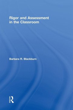 Cover Rigor and Assessment in the Classroom