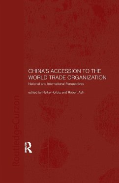 Cover China's Accession to the World Trade Organization