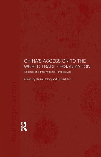 China's Accession to the World Trade Organization