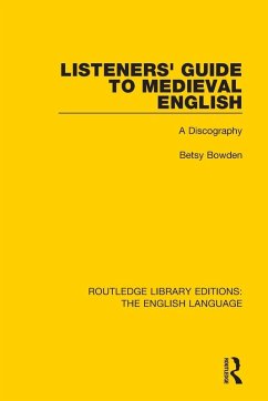 Cover Listeners' Guide to Medieval English