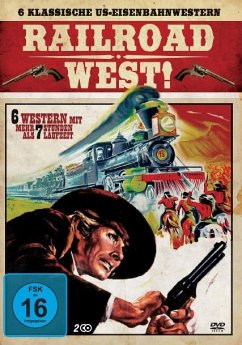 Railroad West!-6 klassische US-Eisenbahnwestern - 2 Disc DVD - Diverse