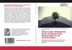 Educación Ambiental para el Desarrollo Sostenible en la Universidad