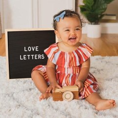 Love Letters Padded Board Book with Fill-In Bookplate - Clarion Books