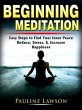 Beginning Meditation (eBook, ePUB) - Bild 1