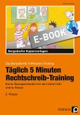 Täglich 5 Minuten Rechtschreib-Training - 2.Klasse (eBook, PDF)