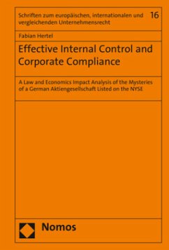 Effective Internal Control and Corporate Compliance - Hertel, Fabian