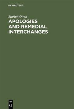 Apologies and Remedial Interchanges - Owen, Marion