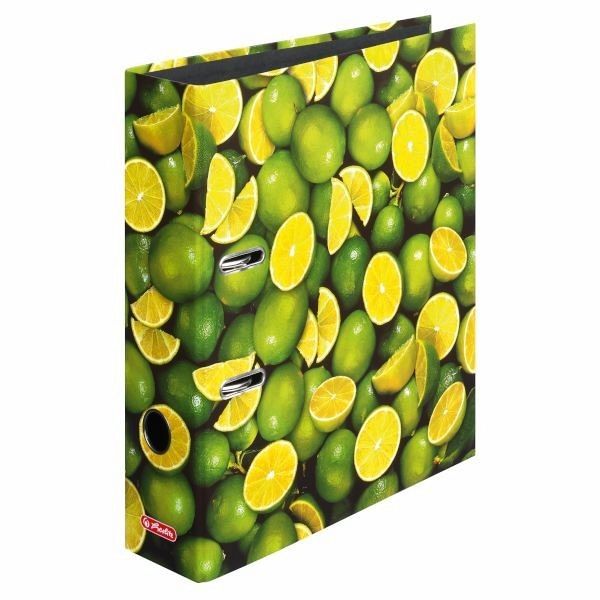 Herlitz Ordner maX.file A4 8cm, Lemon Herlitz Ordner maX.file A4 8cm, Lemon