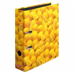 Cover Herlitz Ordner maX.file A4 8cm, Zitronen