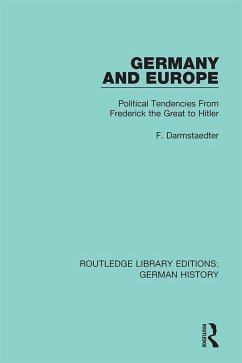 Germany and Europe (eBook, ePUB) - Darmstaedter, F.