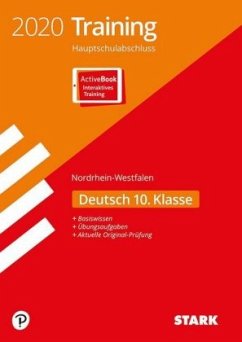 Cover Training Hauptschulabschluss 2020 - Nordrhein-Westfalen - Deutsch 10. Klasse