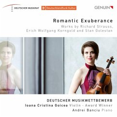 Deutscher Musikwettbewerb Award Winner Violine - Goicea,Ioana Cristina/Banciu,Andrei