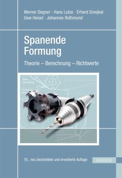 Spanende Formung (eBook, PDF) - Degner, Werner; Lutze, Hans; Smejkal, Erhard; Heisel, Uwe; Rothmund, Johannes