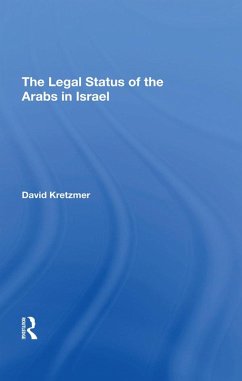 Cover The Legal Status Of The Arabs In Israel (eBook, PDF)
