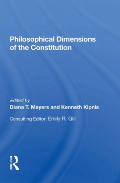 Cover Philosophical Dimensions Of The Constitution (eBook, PDF)