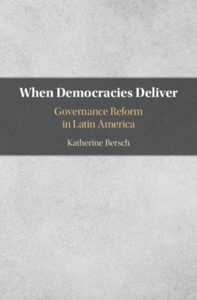 When Democracies Deliver (eBook, PDF)