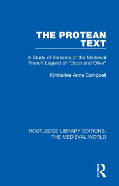 The Protean Text (eBook, PDF) - Campbell, Kimberlee Anne