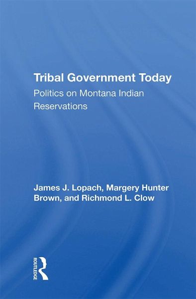Tribal Government Today (eBook, ePUB)