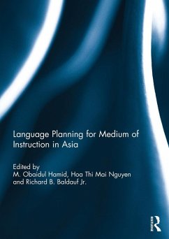 Language Planning for Medium of Instruction in Asia (eBook, ePUB)