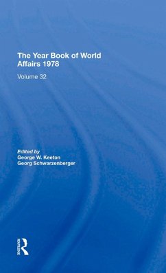 The Year Book Of World Affairs, 1978 (eBook, PDF) - Keeton, George W.; Schwarzenberger, Georg