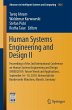 Human Systems Engineering and Design II - Bild 1