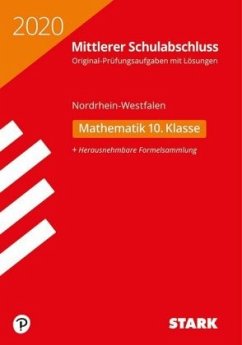 Mittlerer Schulabschluss 2020 - Nordrhein-Westfalen - Mathematik