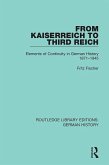 From Kaiserreich to Third Reich (eBook, ePUB)