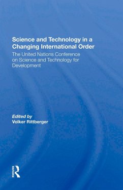 Science And Technology In A Changing International Order (eBook, PDF) - Rittberger, Volker