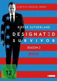 Designated Survivor - Staffel 2 DVD-Box - Kiefer Sutherland,Michael J. Fox,Kim Raver
