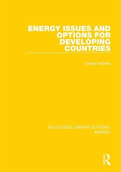 Cover Energy Issues and Options for Developing Countries (eBook, ePUB)