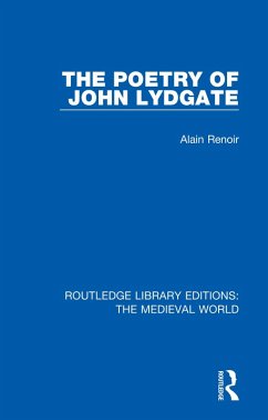 The Poetry of John Lydgate (eBook, PDF) - Renoir, Alain