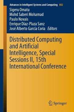 Distributed Computing and Artificial Intelligence, Special Sessions II, 15th International Conference (eBook, PDF)