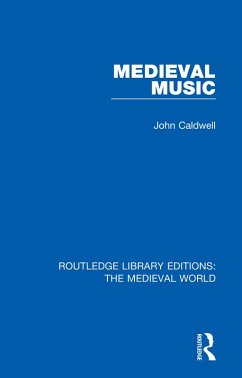 Medieval Music (eBook, ePUB) - Caldwell, John