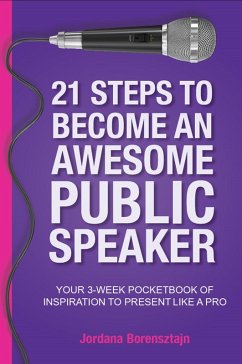 Cover 21 Steps to Become an Awesome Public Speaker (eBook, ePUB)