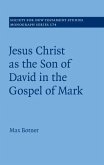 Jesus Christ as the Son of David in the Gospel of Mark (eBook, ePUB)