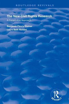 The New Civil Rights Research (eBook, ePUB) - Nielsen, Laura Beth