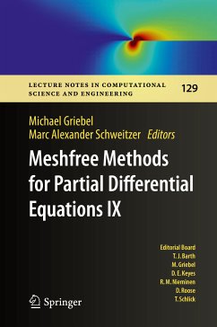 Meshfree Methods for Partial Differential Equations IX (eBook, PDF)