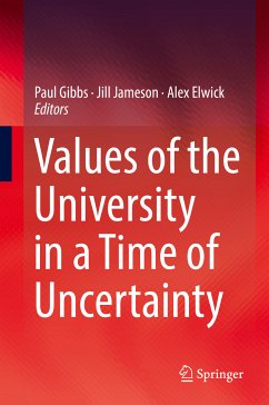 Values of the University in a Time of Uncertainty (eBook, PDF)