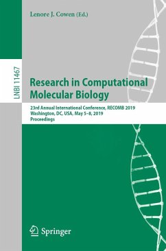 Cover Research in Computational Molecular Biology (eBook, PDF)