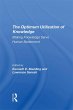 The Optimum Utilization Of Knowledge... - Bild 1