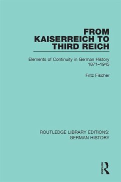 From Kaiserreich to Third Reich (eBook, PDF) - Fischer, Fritz