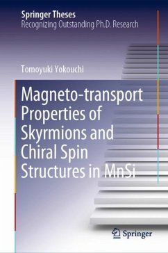 Magneto-transport Properties of Skyrmions and Chiral Spin Structures in MnSi - Yokouchi, Tomoyuki