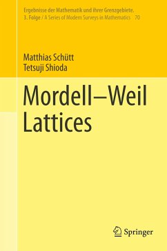 Mordell¿Weil Lattices - Schütt, Matthias;Shioda, Tetsuji