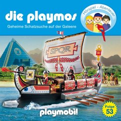 Die Playmos - Das Original Playmobil Hörspiel, Folge 53: Geheime Schatzsuche auf der Galeere (MP3-Download) - Rost, Simon X.; Fickel, Florian