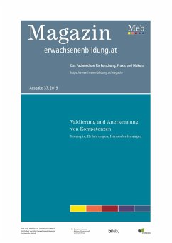 Validierung und Anerkennung von Kompetenzen. Konzepte, Erfahrungen, Herausforderungen